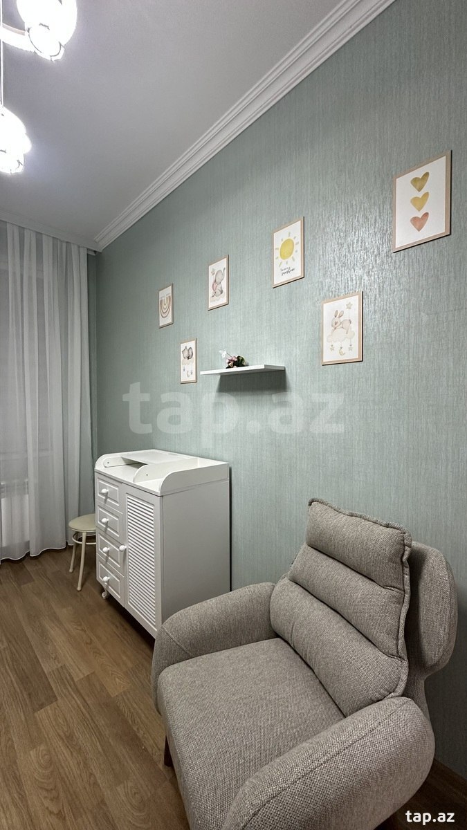 3-otaqlı yeni tikili kirayə verilir, Hövsan qəs., 73 m² (16)