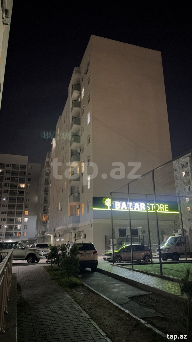 3-otaqlı yeni tikili kirayə verilir, Hövsan qəs., 73 m² (27)