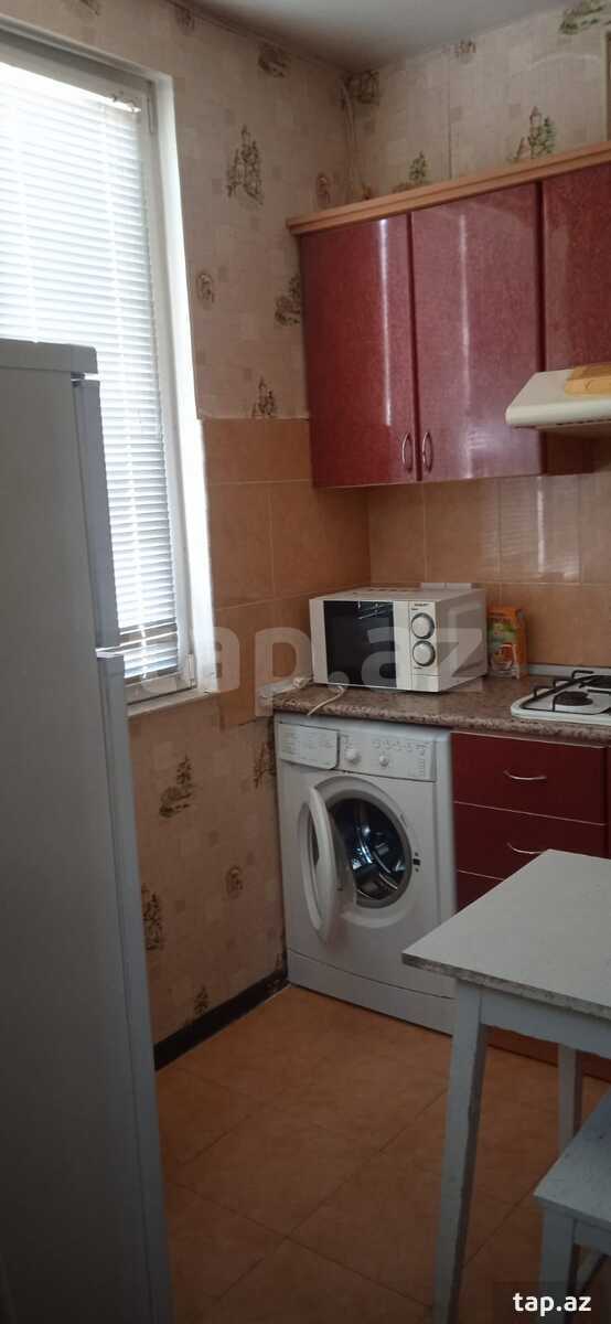 2-otaqlı mənzil kirayə verilir, Memar Əcəmi m., 45 m² (10)