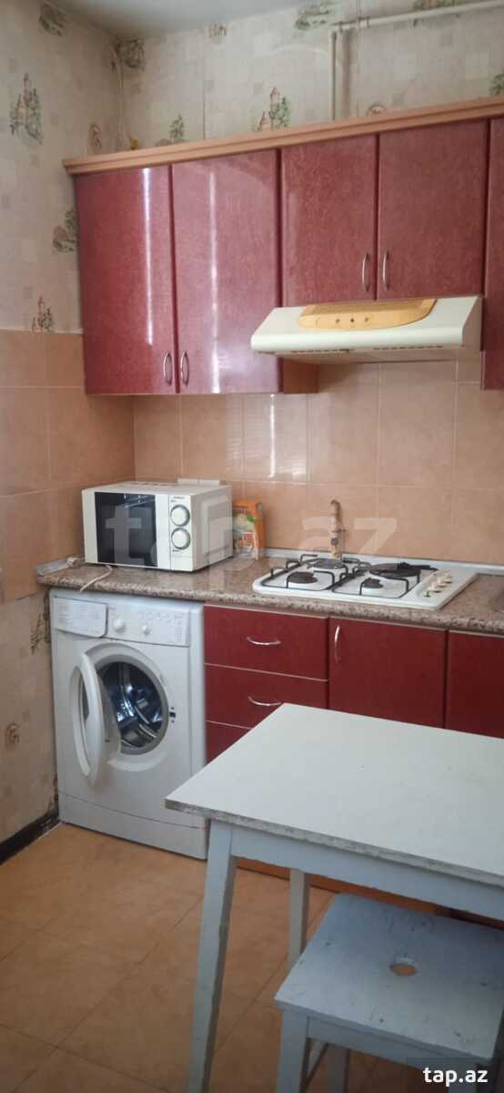 2-otaqlı mənzil kirayə verilir, Memar Əcəmi m., 45 m² (11)
