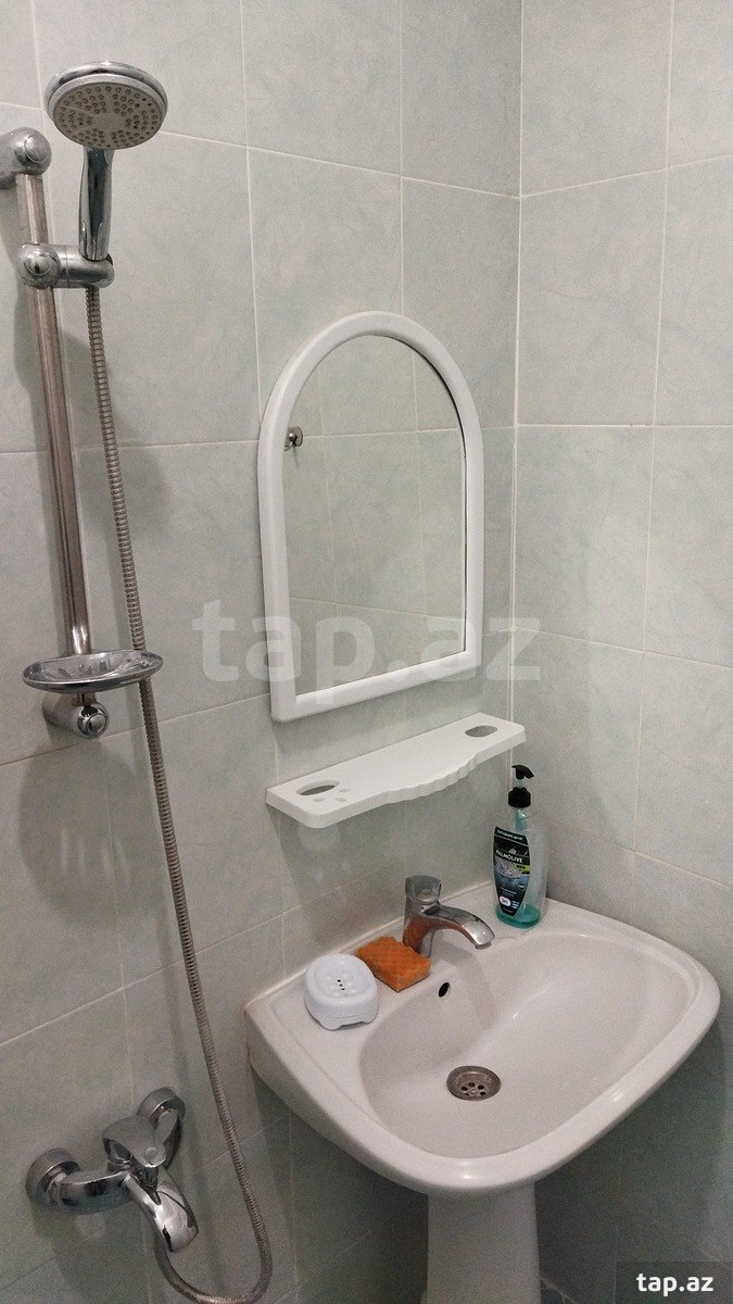 2-otaqlı mənzil kirayə verilir, Memar Əcəmi m., 45 m² (22)