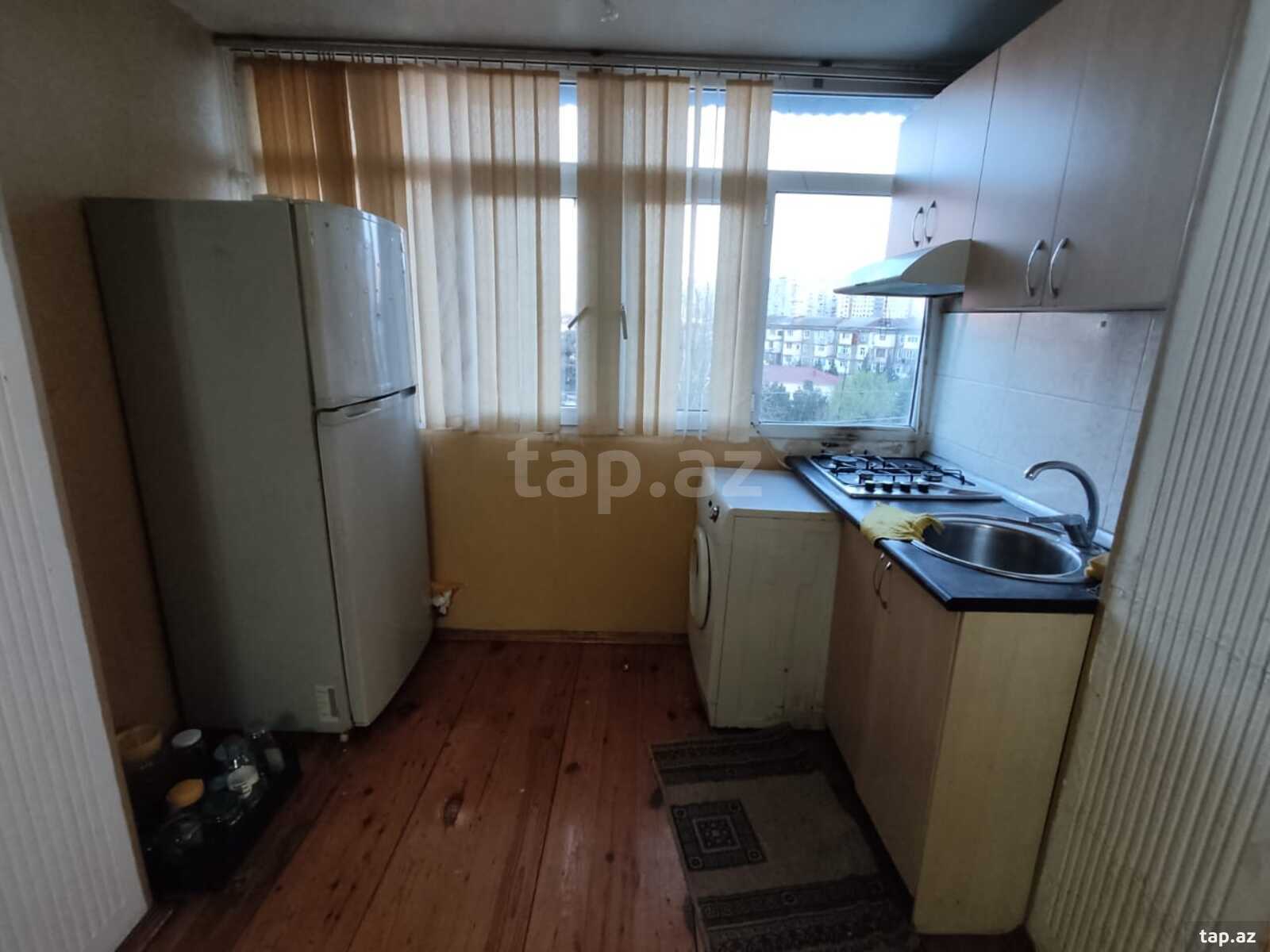 2-otaqlı mənzil kirayə verilir, Q.Qarayev m., 40 m² (4)