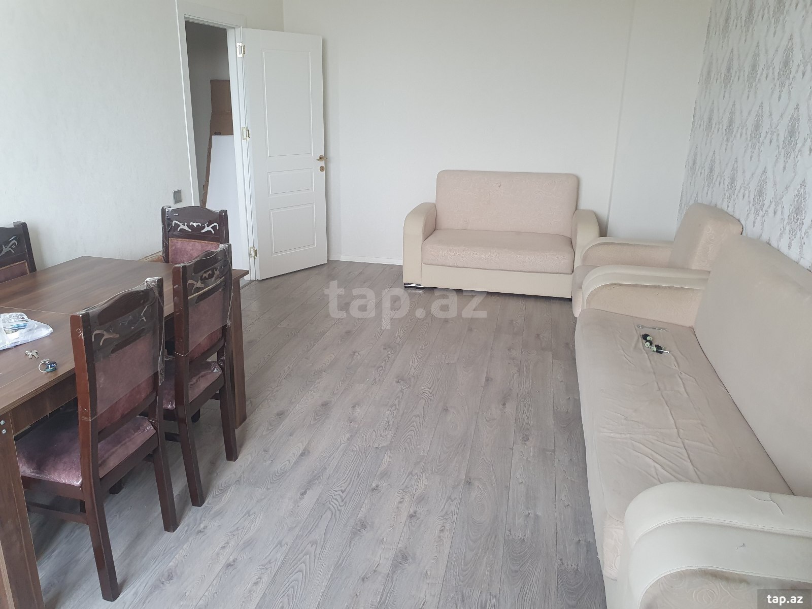 2-otaqlı yeni tikili kirayə verilir, Xırdalan ş., 63 m²