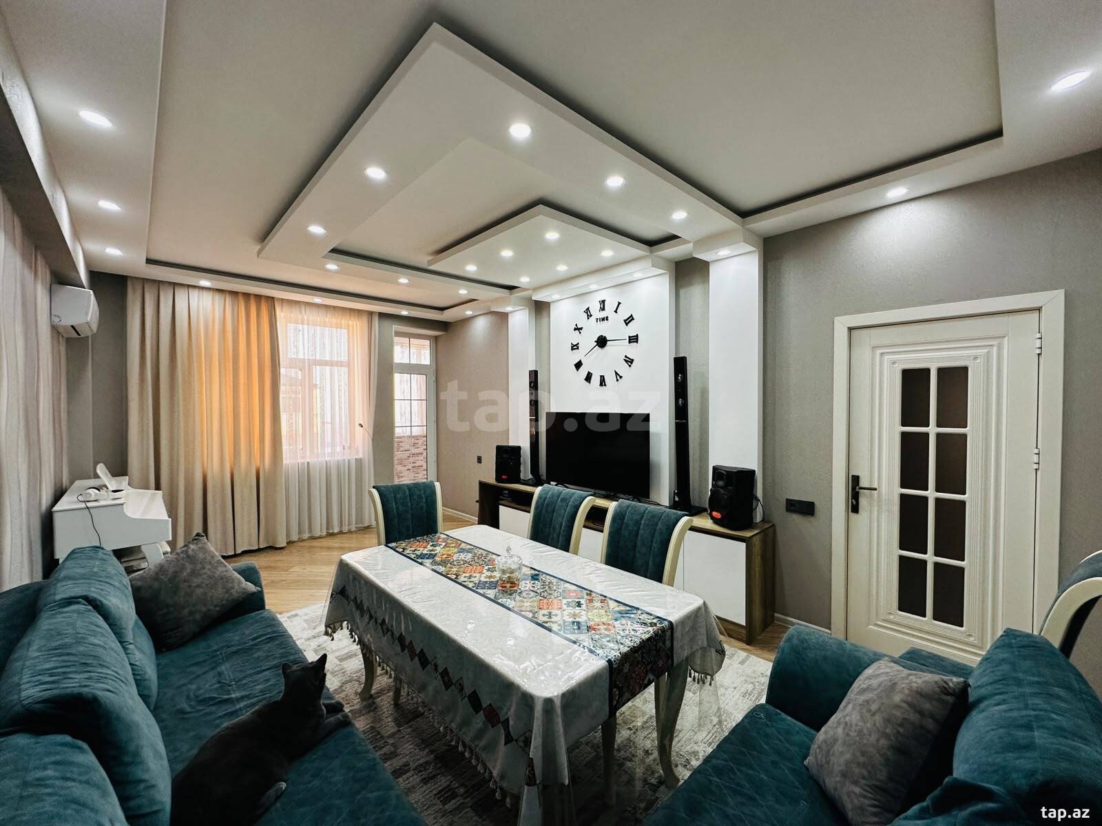 3-otaqlı yeni tikili, Sumqayıt ş., 78 m²