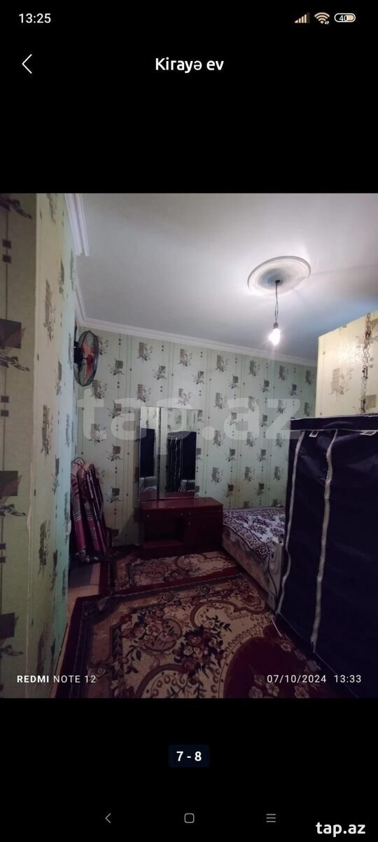 1-otaqlı mənzil kirayə verilir, 28 May m., 35 m²