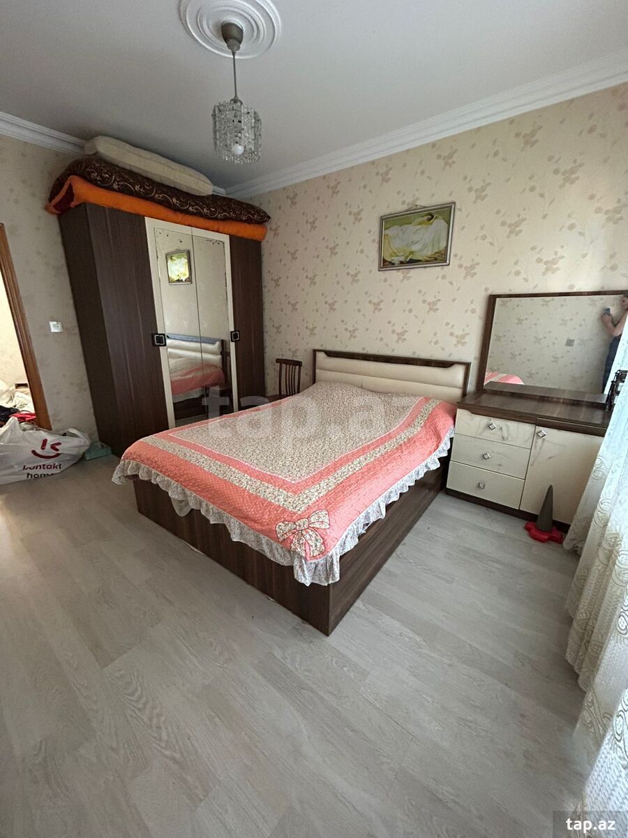 3-otaqlı mənzil, Əhmədli m., 90 m²