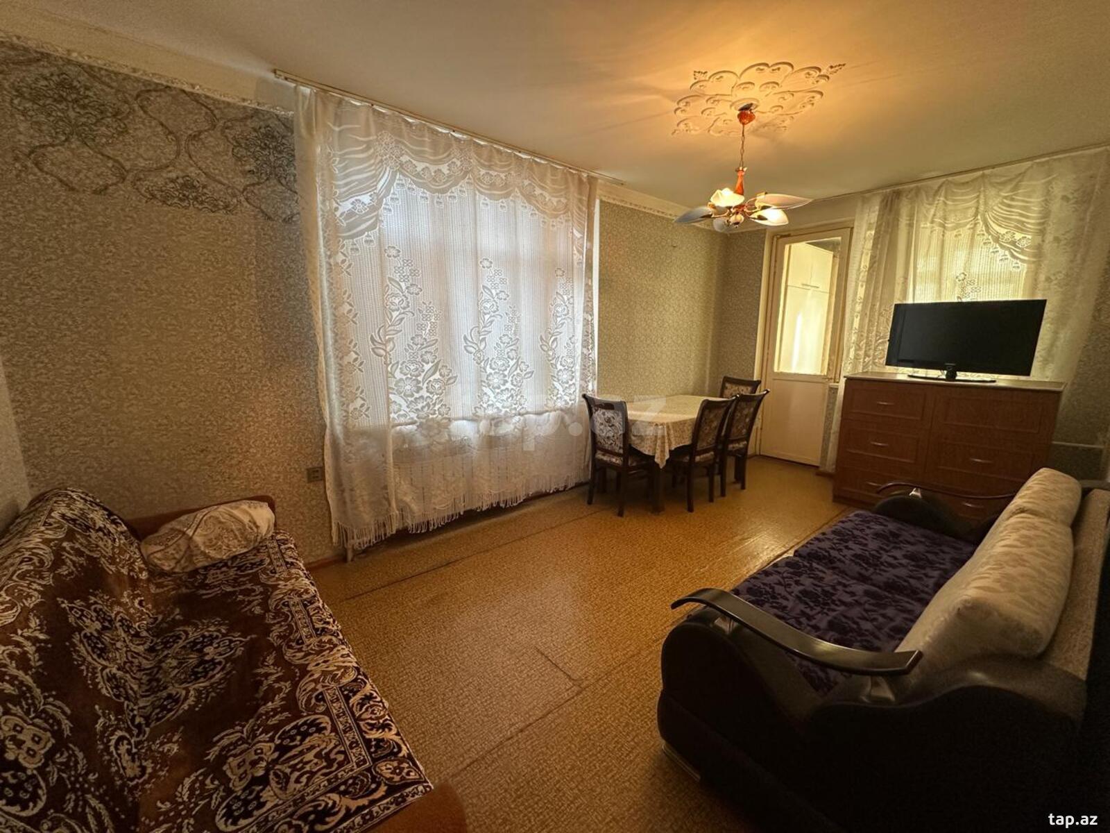 2-otaqlı mənzil kirayə verilir, Məhəmməd Hadi küç., 45 m² (4)