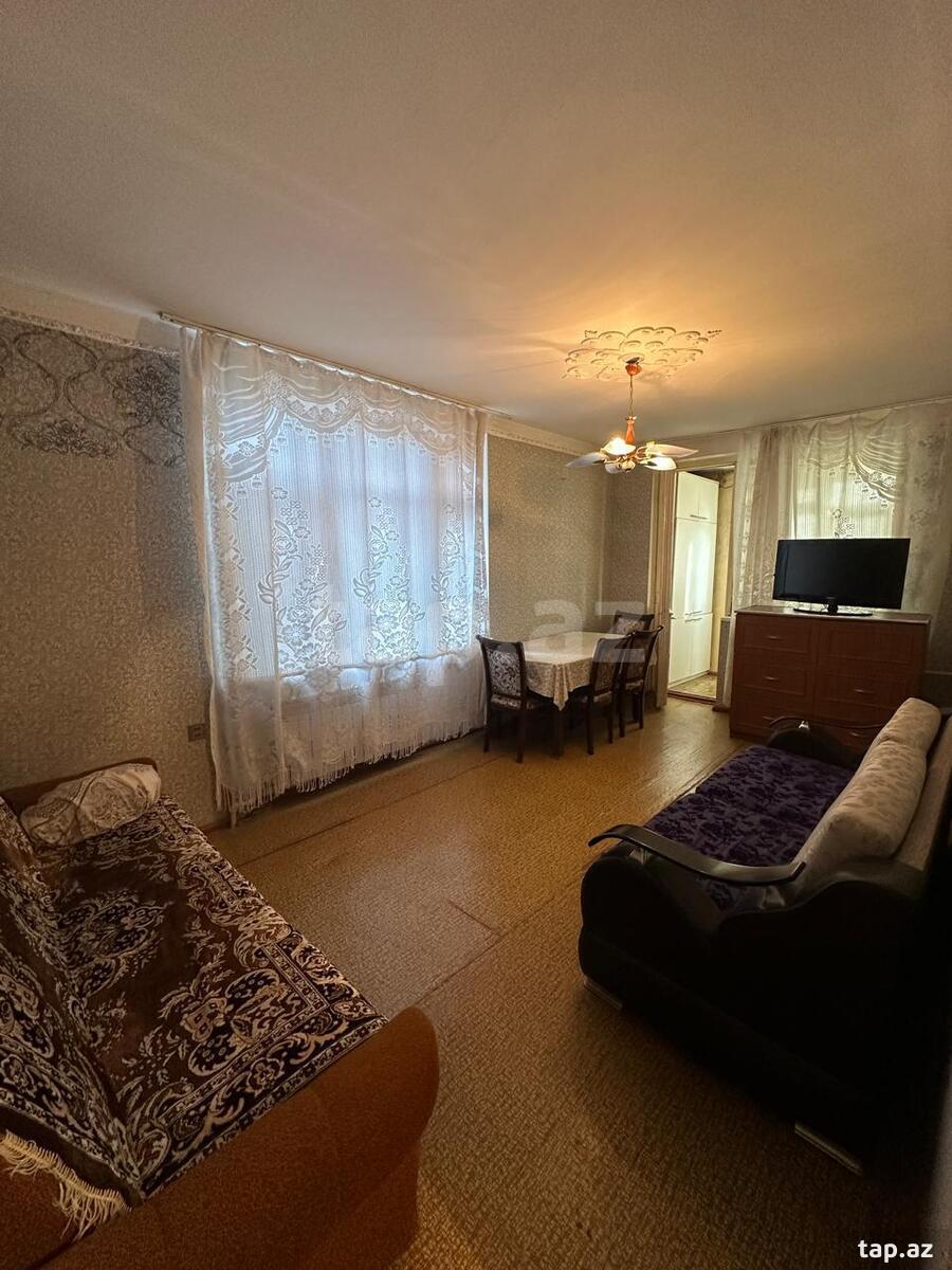 2-otaqlı mənzil kirayə verilir, Məhəmməd Hadi küç., 45 m²