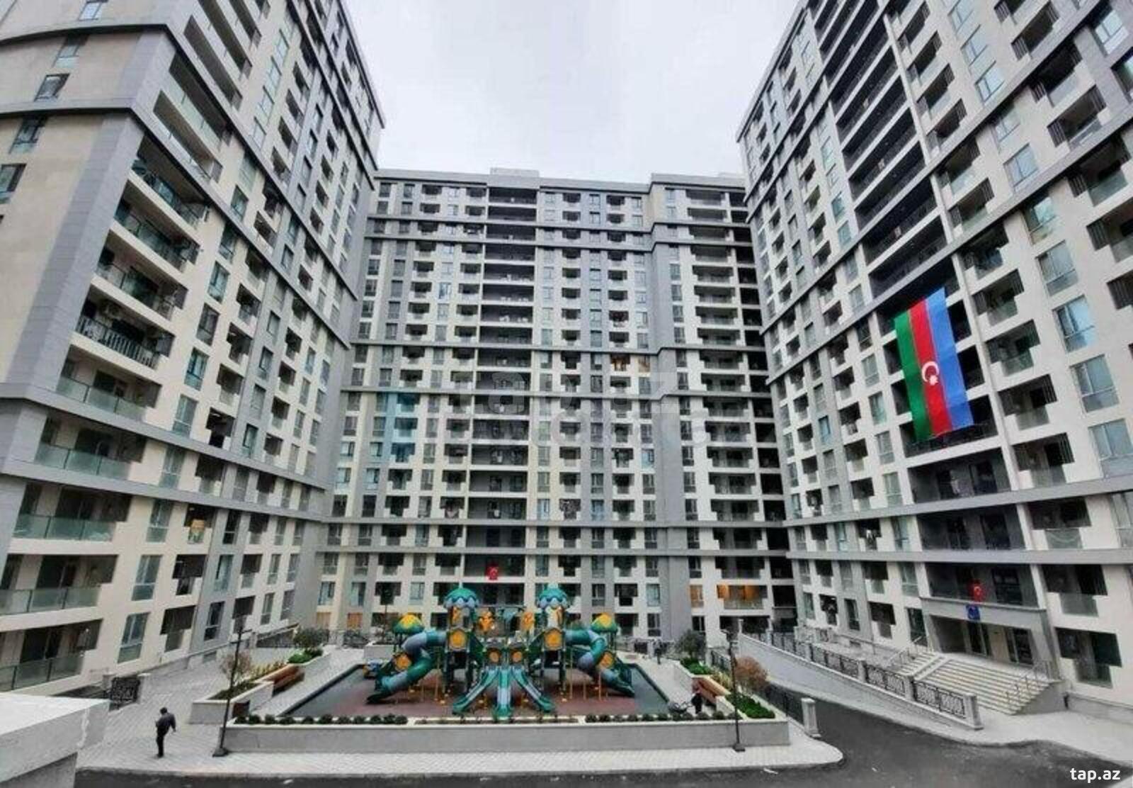 3-otaqlı yeni tikili, Həzi Aslanov m., 101 m² (10)