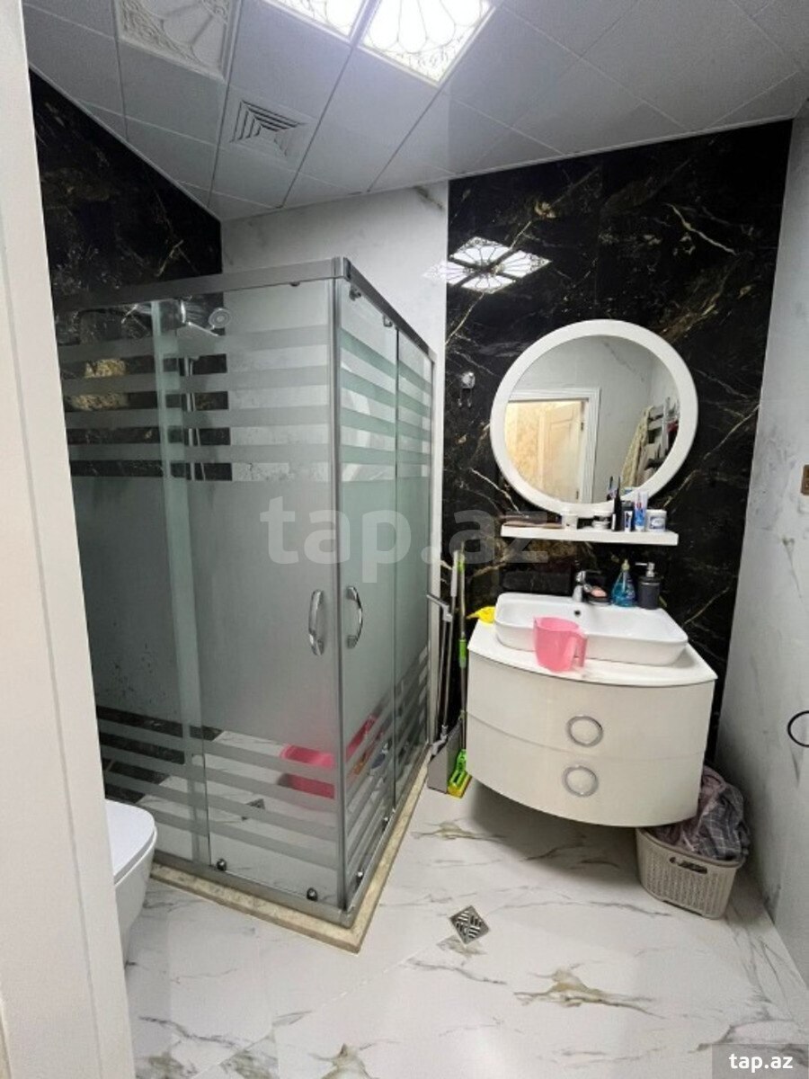3-otaqlı yeni tikili, Həzi Aslanov m., 101 m² (8)