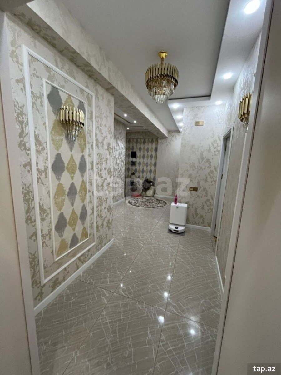 3-otaqlı yeni tikili, Həzi Aslanov m., 101 m² (9)