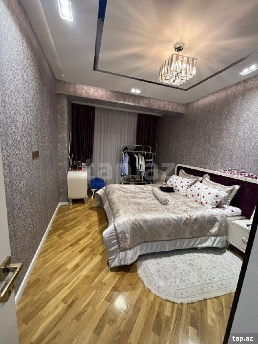 3-otaqlı yeni tikili, Həzi Aslanov m., 101 m² (4)