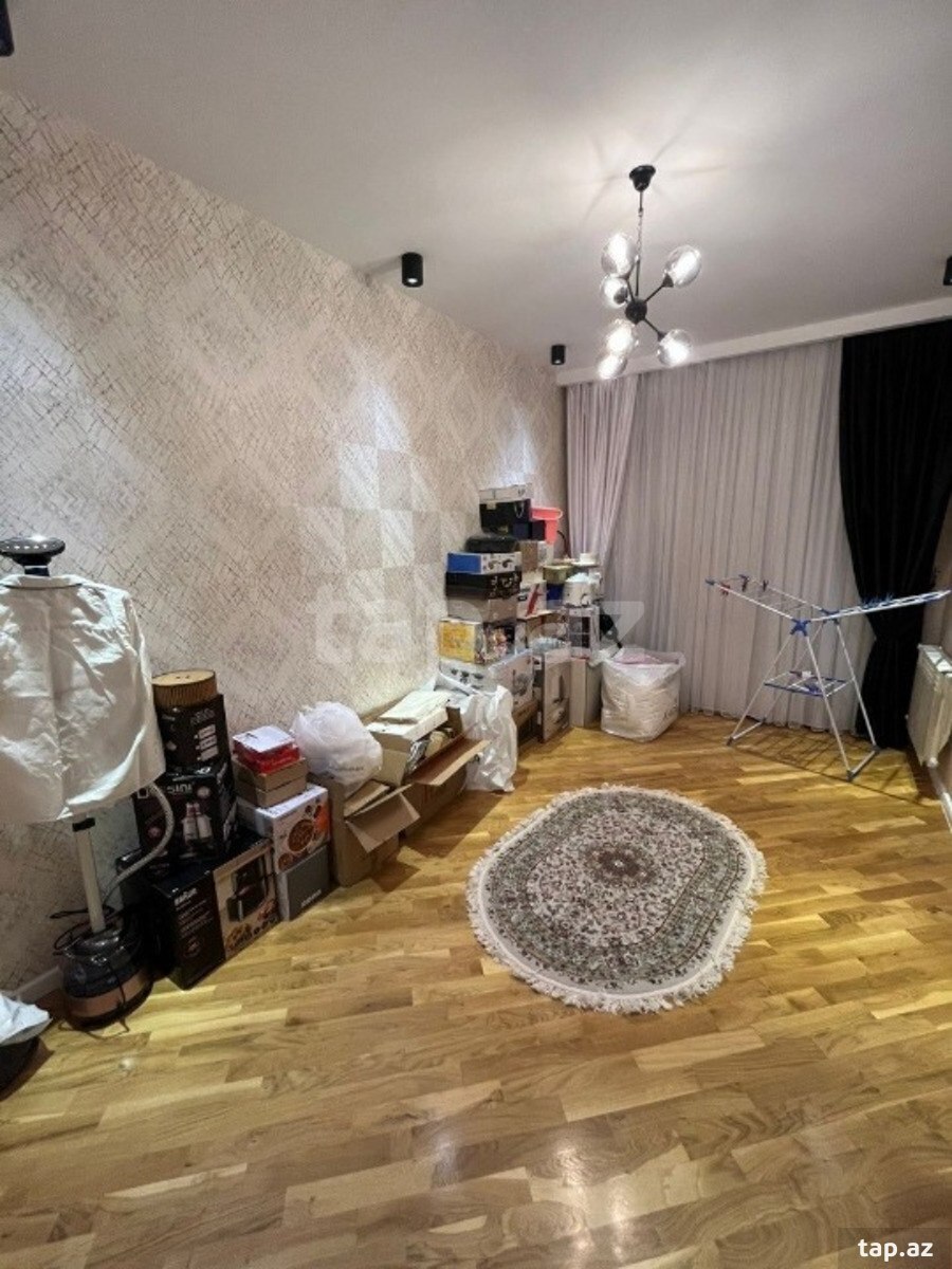 3-otaqlı yeni tikili, Həzi Aslanov m., 101 m² (6)
