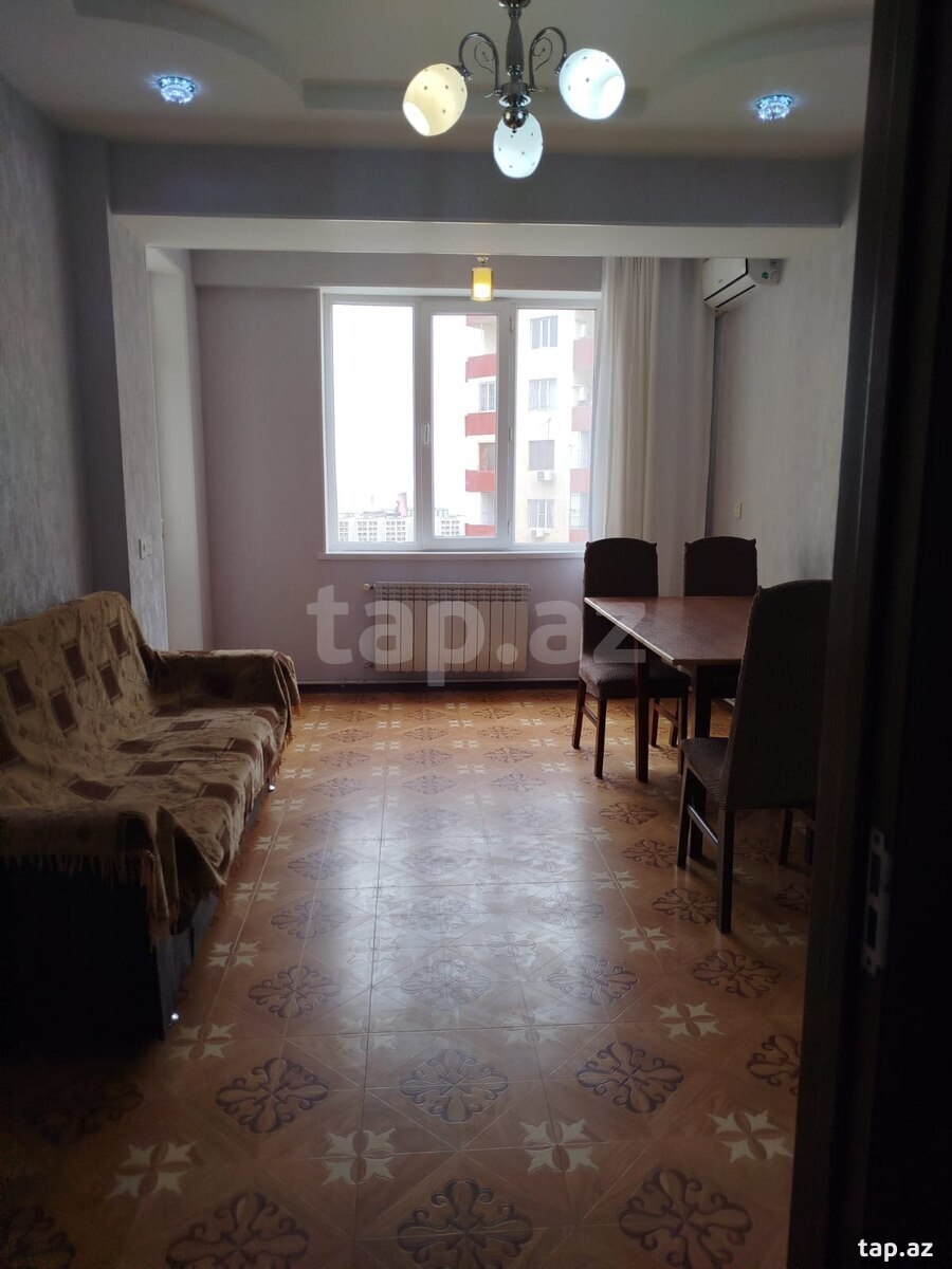2-otaqlı yeni tikili kirayə verilir, Həzi Aslanov m., 45 m²