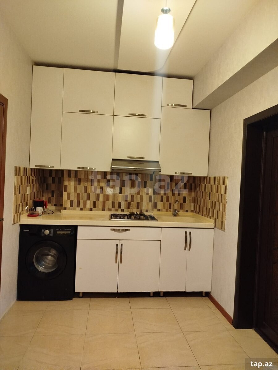 2-otaqlı yeni tikili kirayə verilir, Həzi Aslanov m., 45 m² (13)