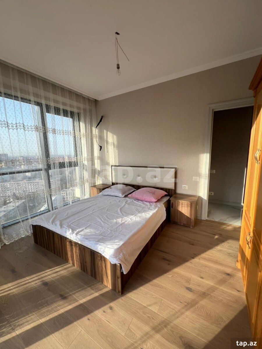 3-otaqlı yeni tikili kirayə verilir, Memar Əcəmi m., 80 m² (12)