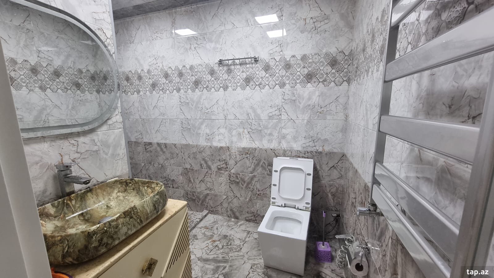 3-otaqlı yeni tikili kirayə verilir, Xırdalan ş., 85 m² (9)