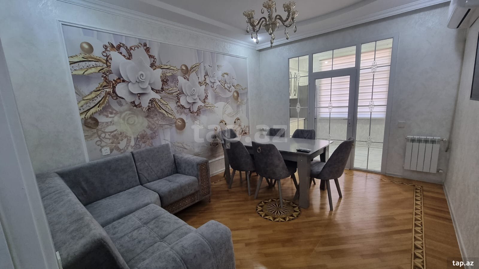 3-otaqlı yeni tikili kirayə verilir, Xırdalan ş., 85 m²
