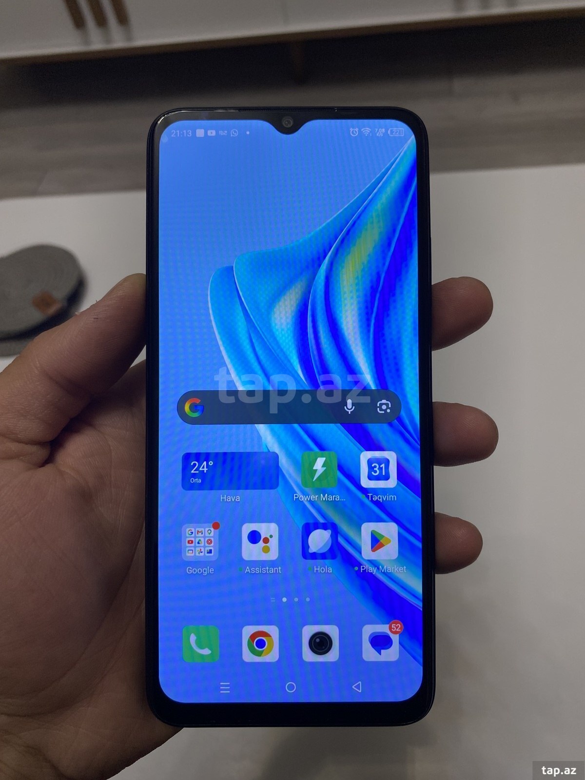 Infinix Hot 30i Glacier Blue 128GB/4GB (6)