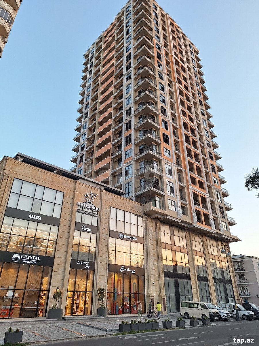 1-otaqlı yeni tikili, Afiyəddin Cəlilov küç., 66 m²