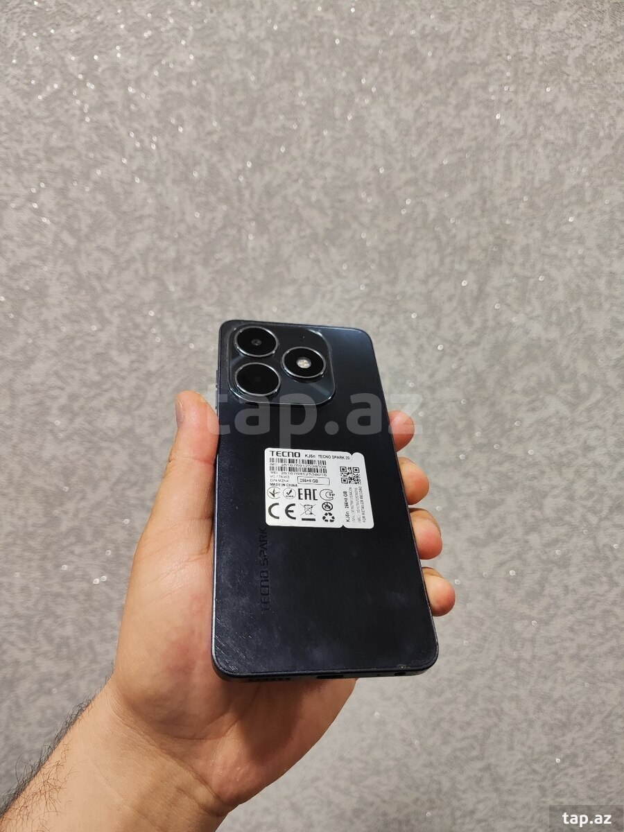 Tecno Spark 20 Gravity Black 256GB/8GB (4)