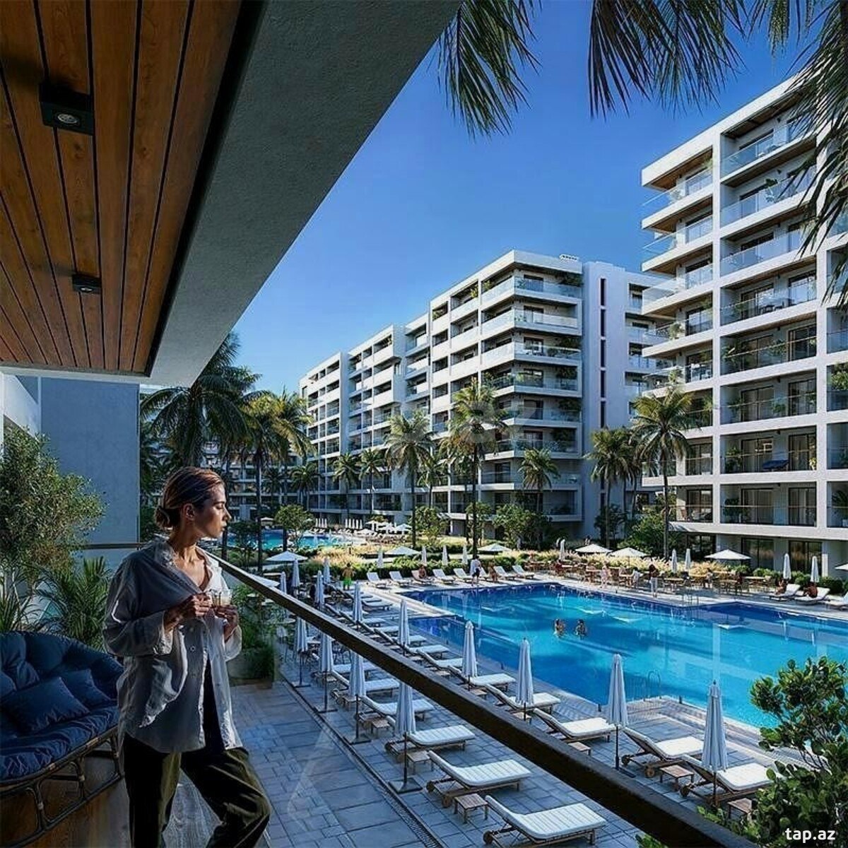 1-otaqlı yeni tikili, Nardaran qəs., 57.8 m² (6)