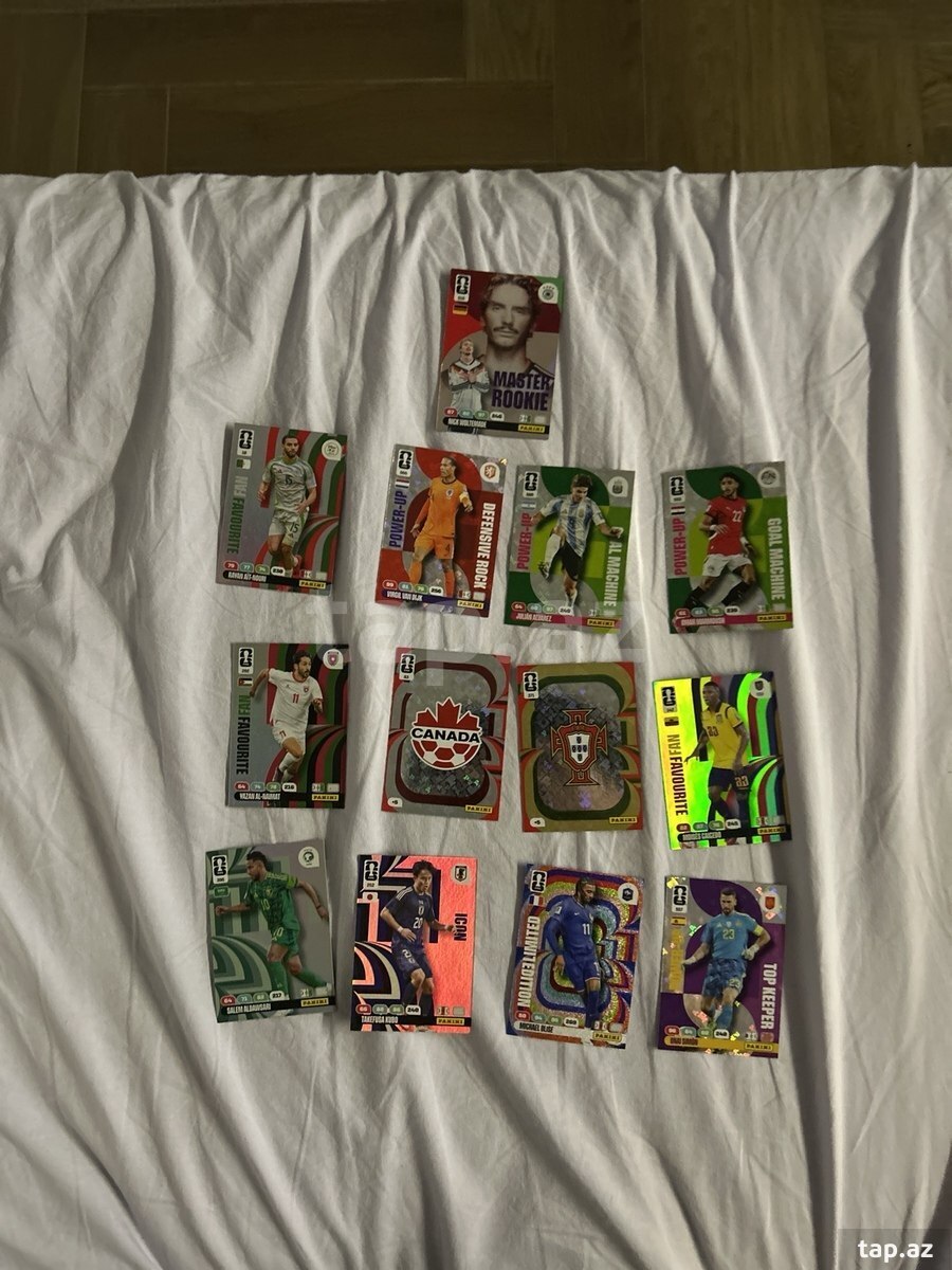 Panini 2026 futbol kartları
