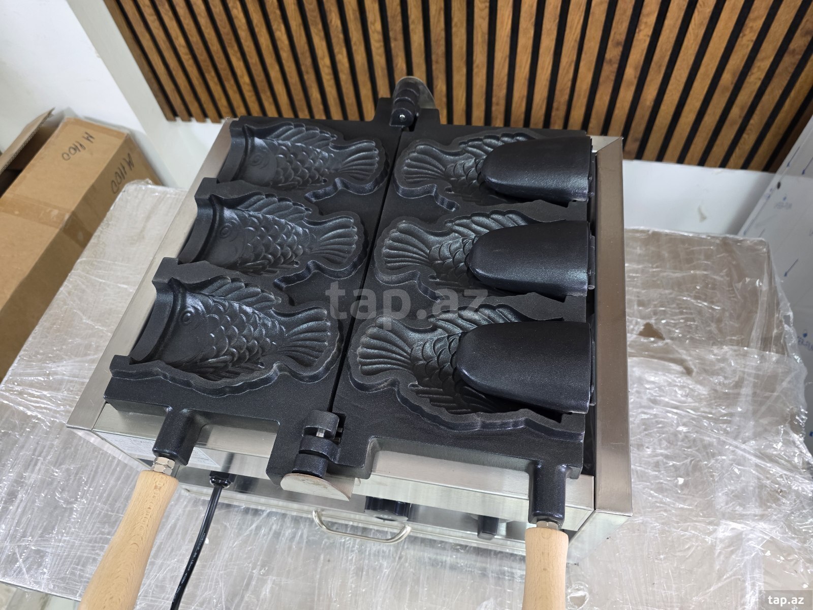Taiyaki Balıq formalı vafli aparatı  (8)