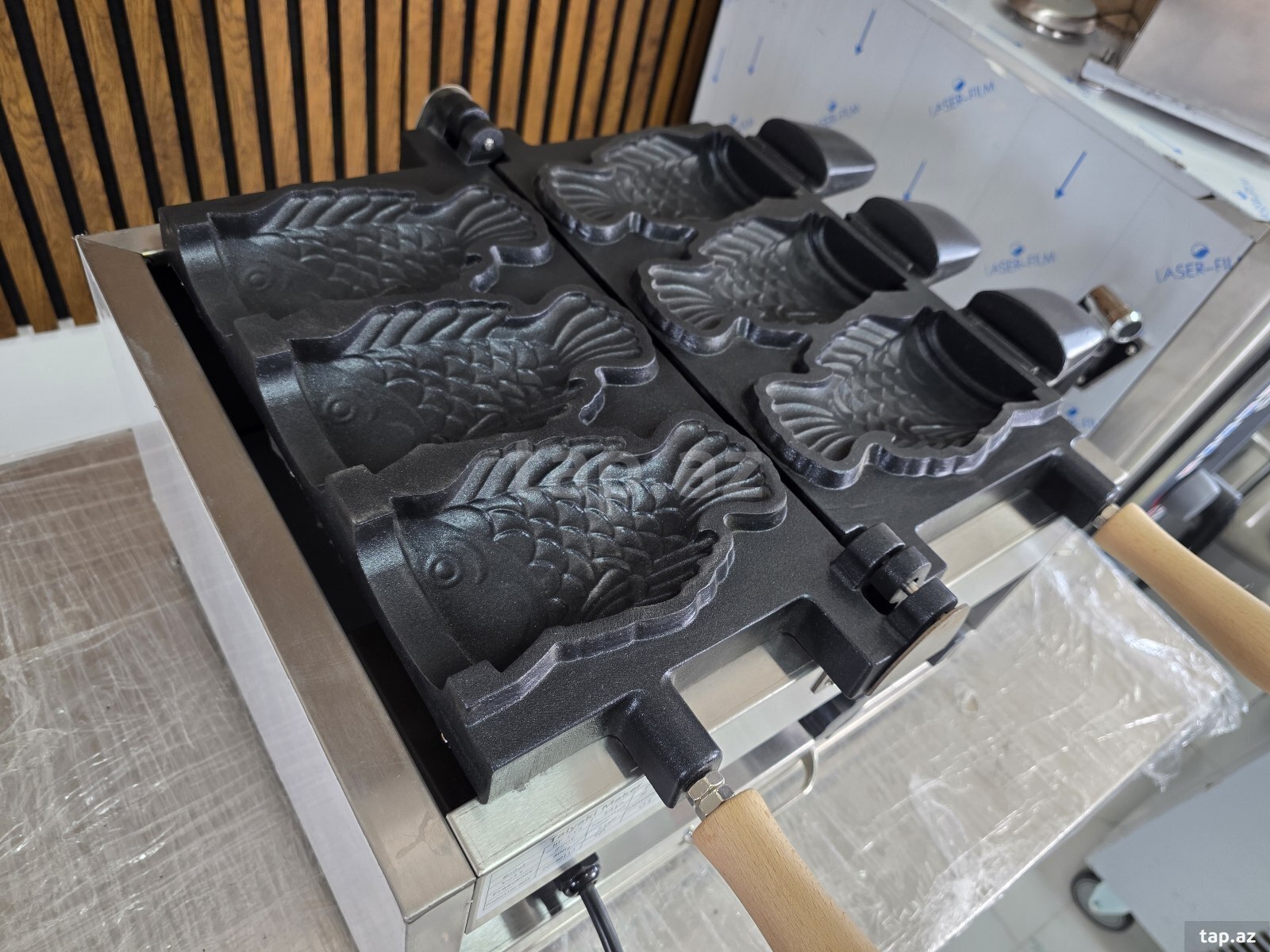 Taiyaki Balıq formalı vafli aparatı  (12)