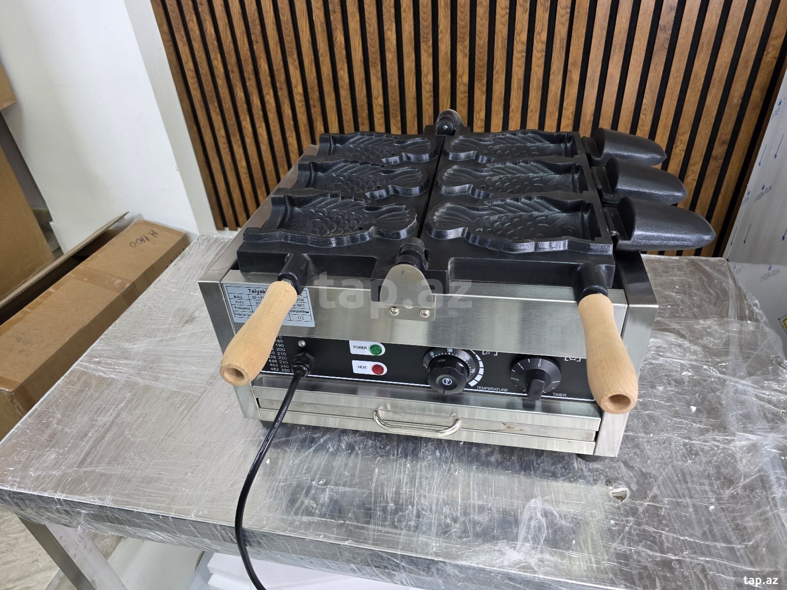 Taiyaki Balıq formalı vafli aparatı  (11)