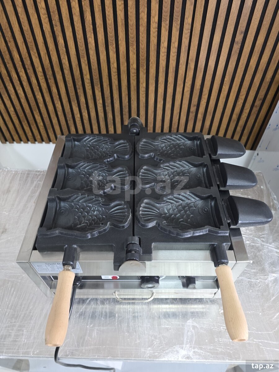 Taiyaki Balıq formalı vafli aparatı  (13)