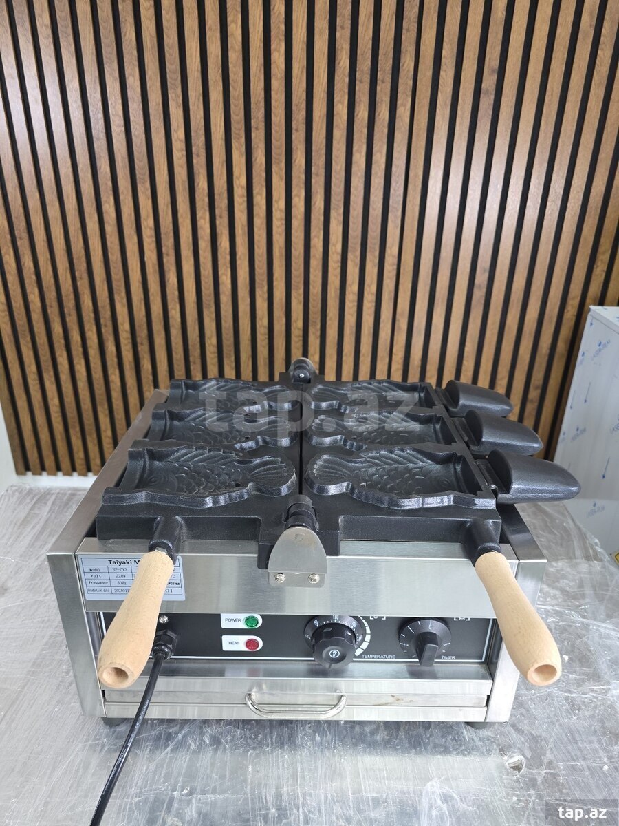 Taiyaki Balıq formalı vafli aparatı  (16)