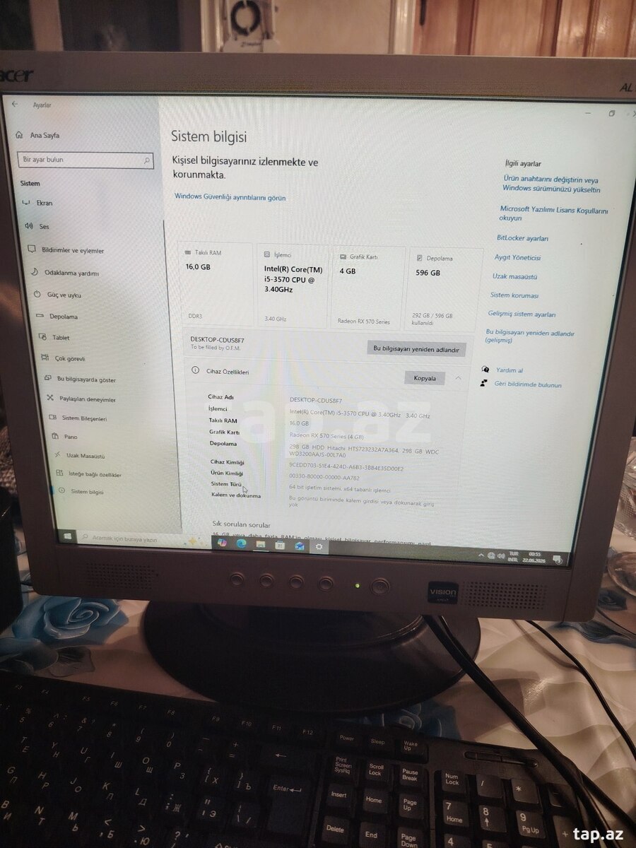 Masaüstü kompüter