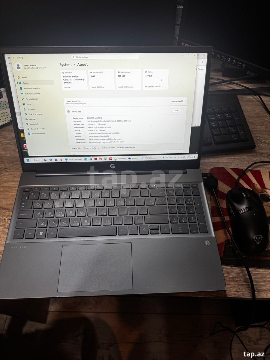 Noutbuk HP Pavilion 15