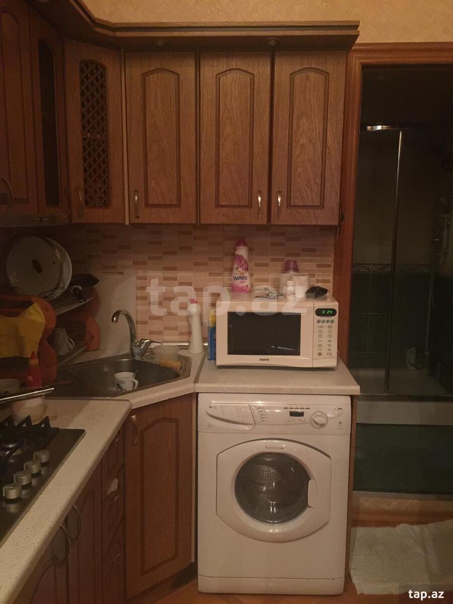 1-otaqlı mənzil kirayə verilir, Səməd Vurğun küç.1, 70 m² (8)