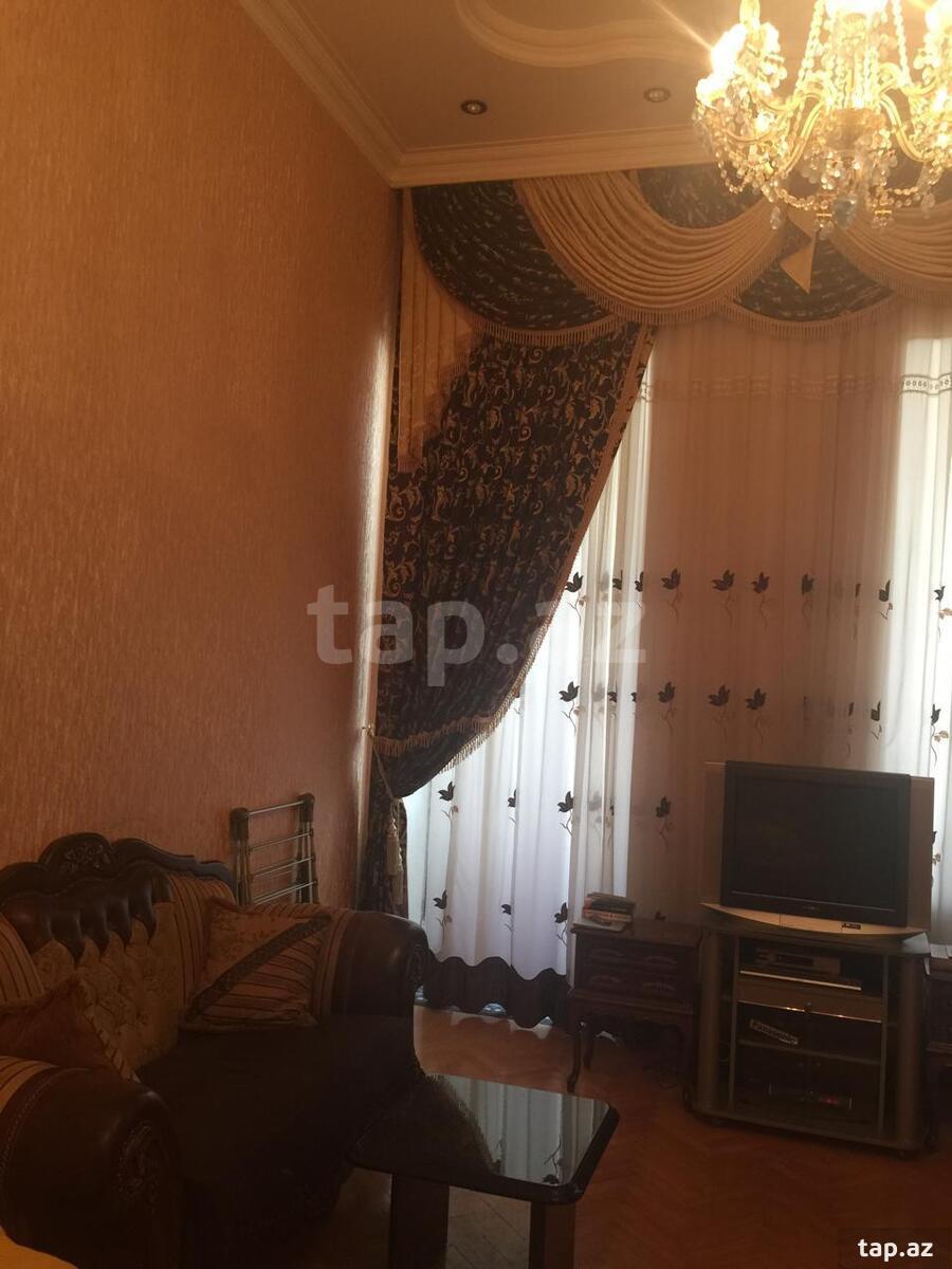 1-otaqlı mənzil kirayə verilir, Səməd Vurğun küç.1, 70 m² (5)