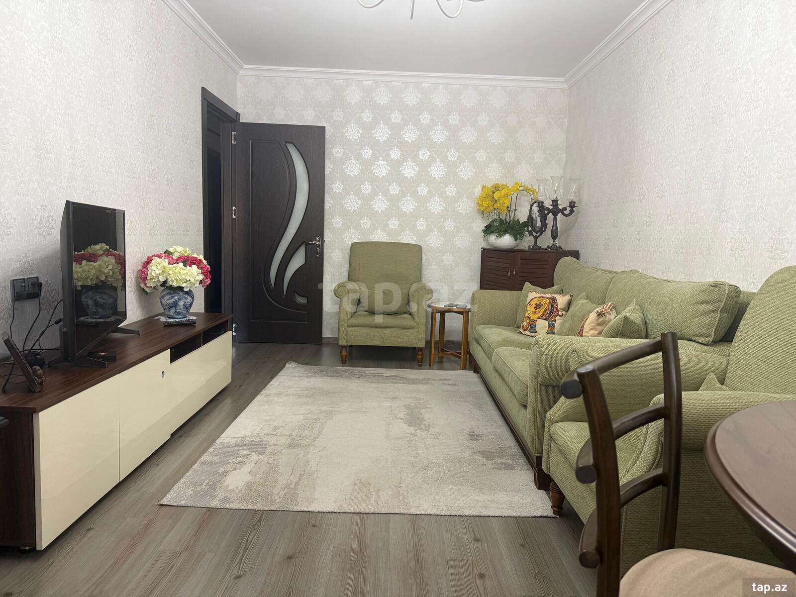 3-otaqlı mənzil, Nizami r., 75 m² (2)