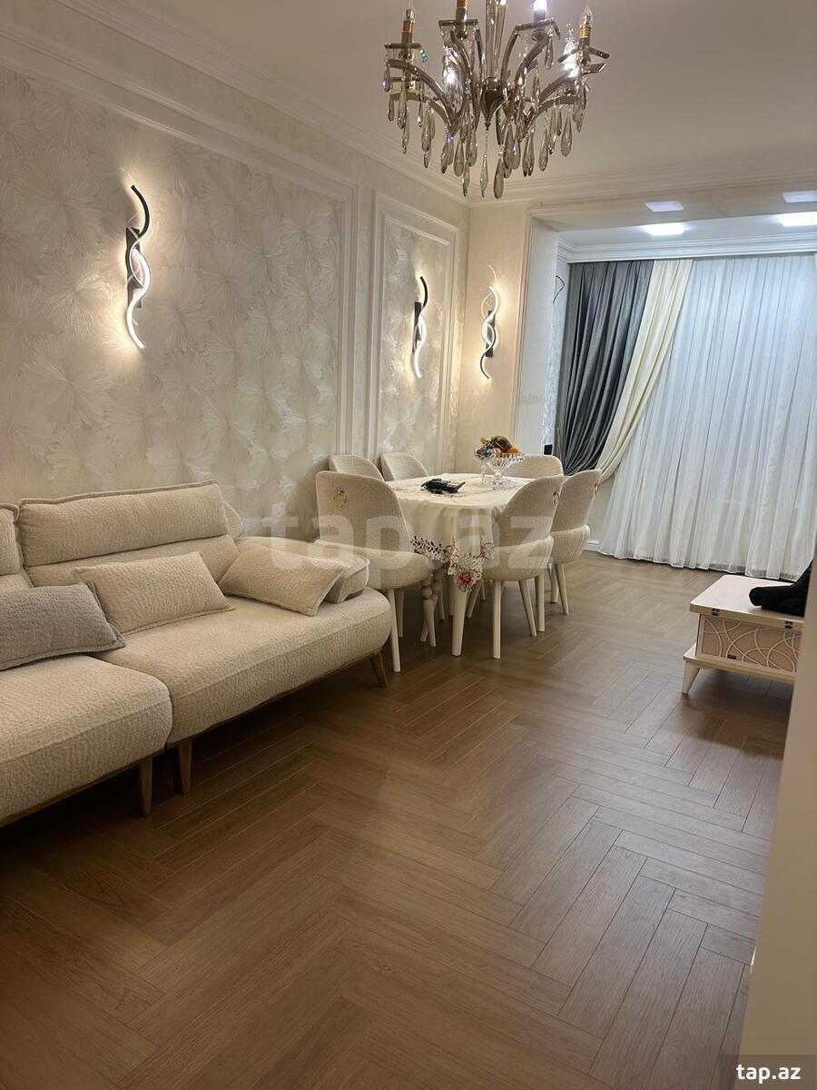 4-otaqlı mənzil, M.Şərifli küç., 100 m² (2)