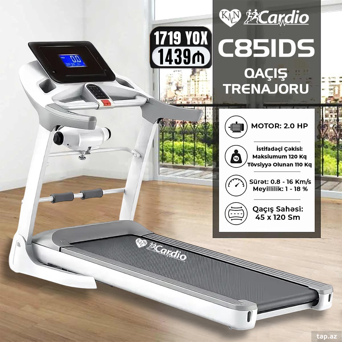 Qaçış trenajorları "Nordictrack/OMA/Proform/Volksgym" (19)