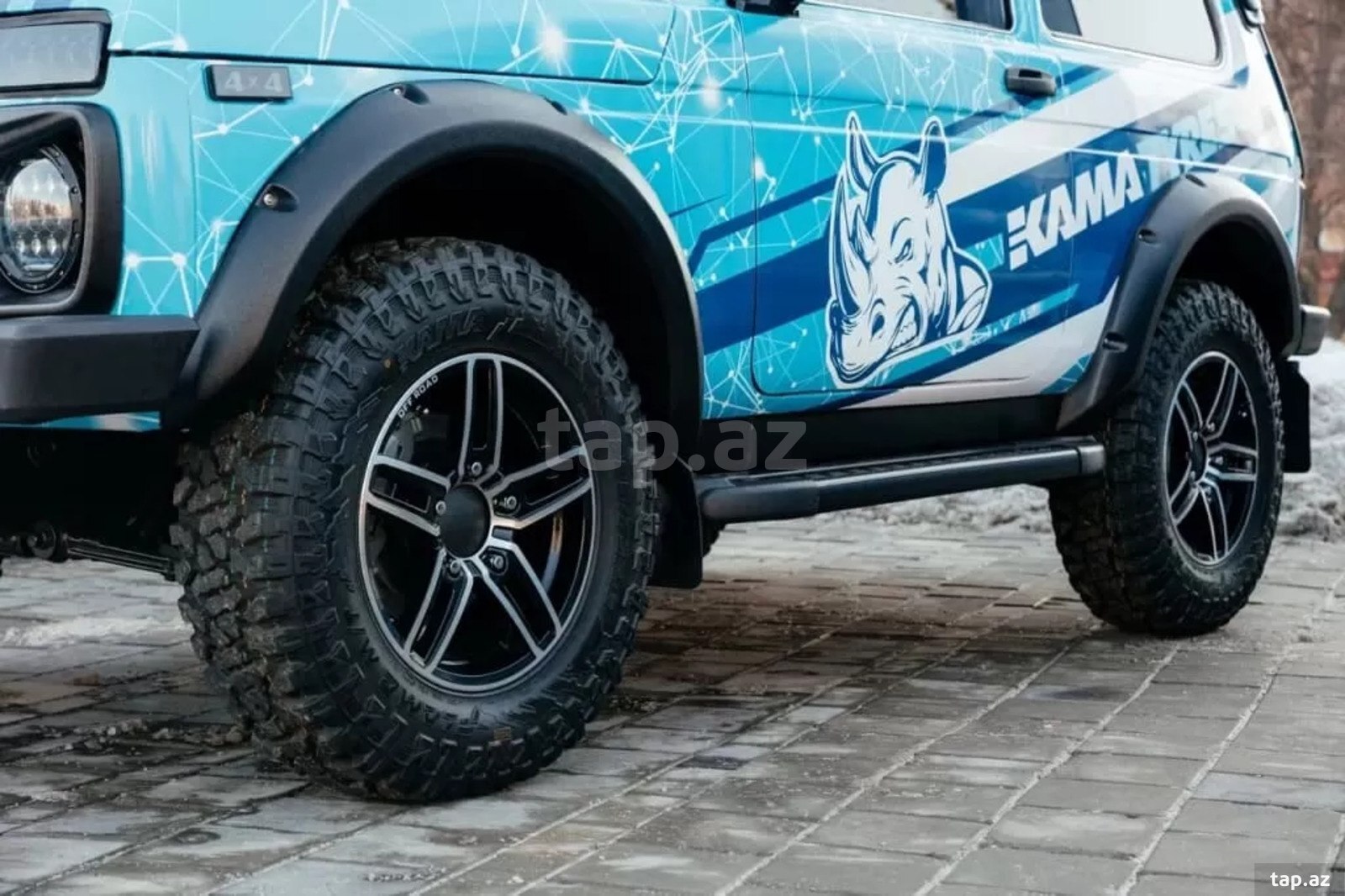 OFF-road SUV 4x4 AWD kama təkərləri 225 75 R16  (6)