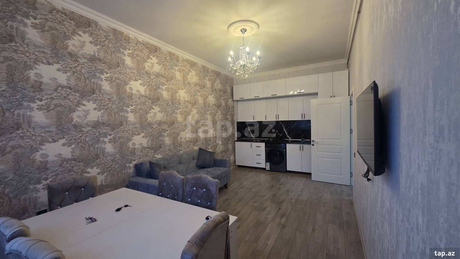 2-otaqlı yeni tikili kirayə verilir, Xırdalan ş., 47 m² (2)