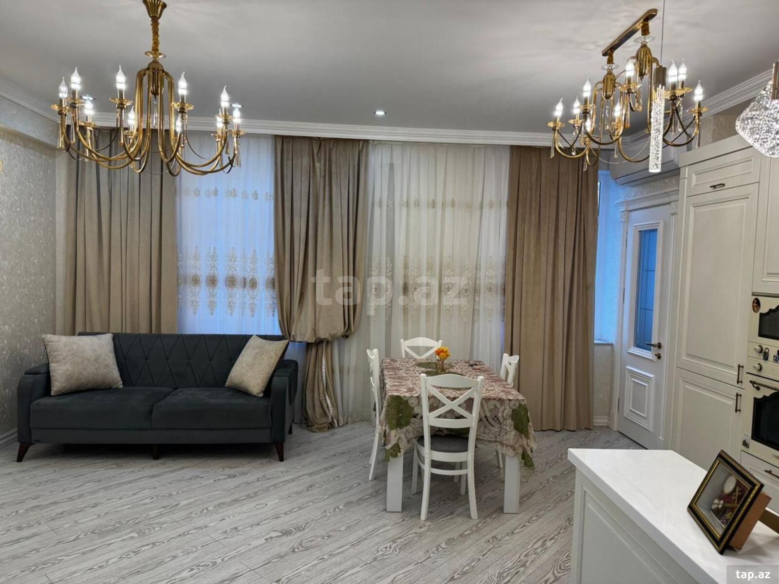 3-otaqlı yeni tikili kirayə verilir, 8 Noyabr m., 95 m² (2)