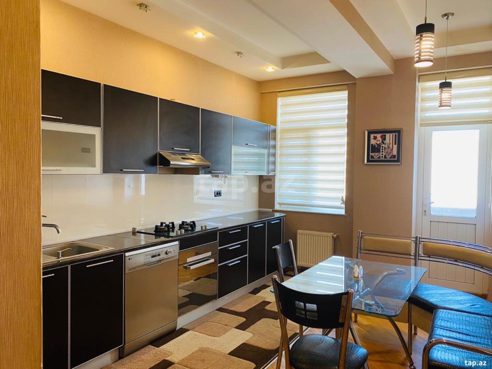 3-otaqlı yeni tikili kirayə verilir, N.Nərimanov m., 160 m² (8)