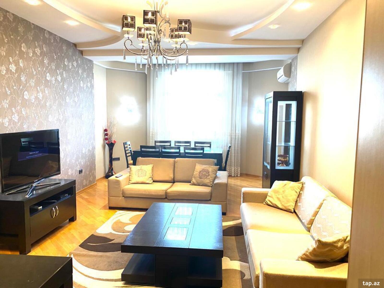 3-otaqlı yeni tikili kirayə verilir, N.Nərimanov m., 160 m² (2)