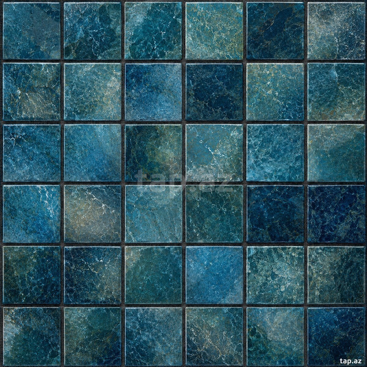Mayor Ceramica Tropic Aguamarina C3 OUT 14.7 x 14.7 cm R11 mat porcelen