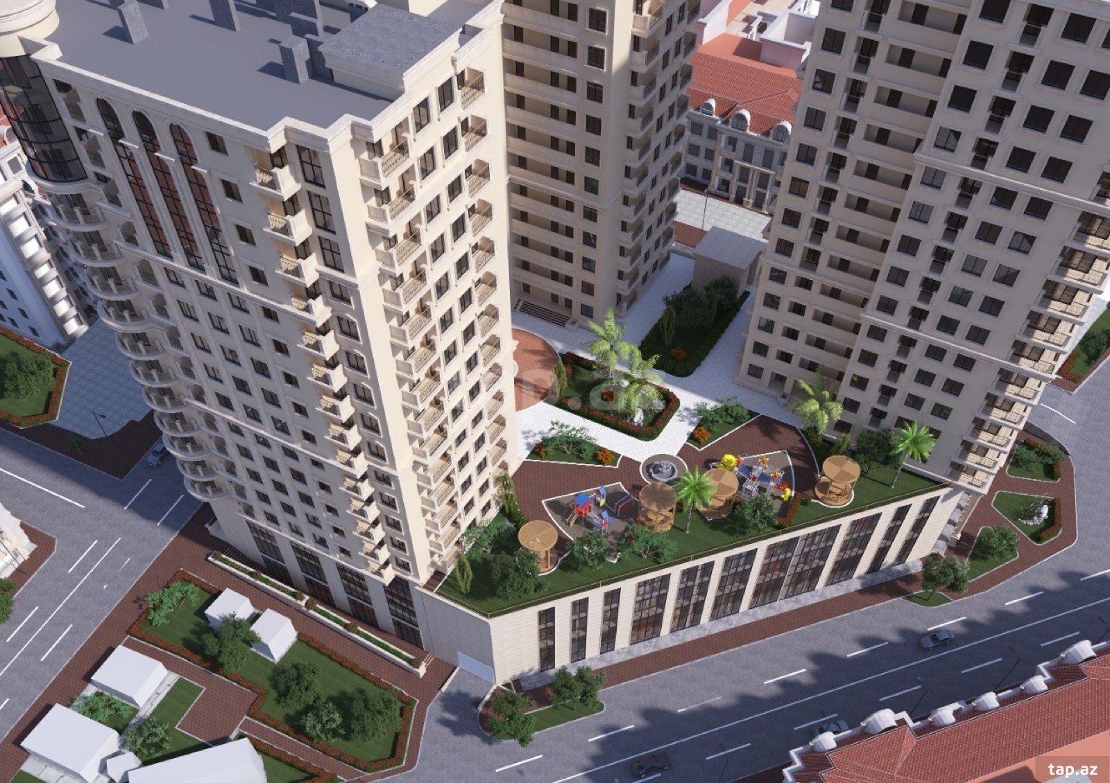 2-otaqlı yeni tikili, Ceyhun Hacıbəyli küç. 22, 78 m² (4)