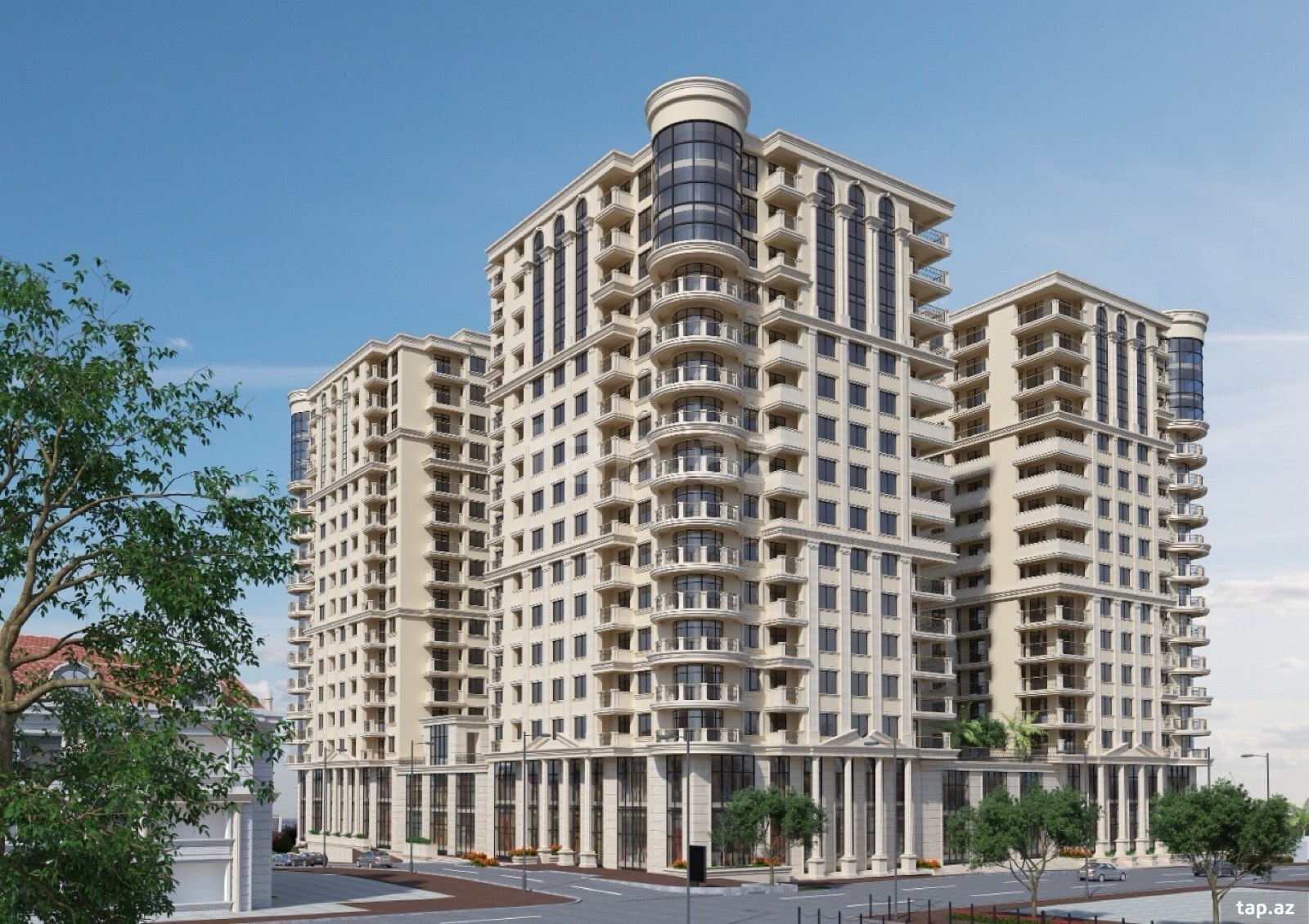 2-otaqlı yeni tikili, Ceyhun Hacıbəyli küç. 22, 78 m² (2)