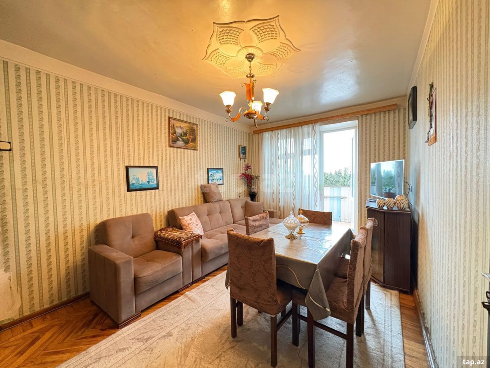 2-otaqlı mənzil, Birləşmiş məhəllə, 48 m²