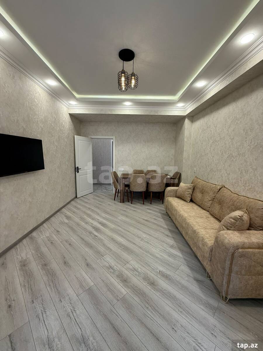 2-otaqlı yeni tikili kirayə verilir, Dərnəgül m., 65 m² (2)