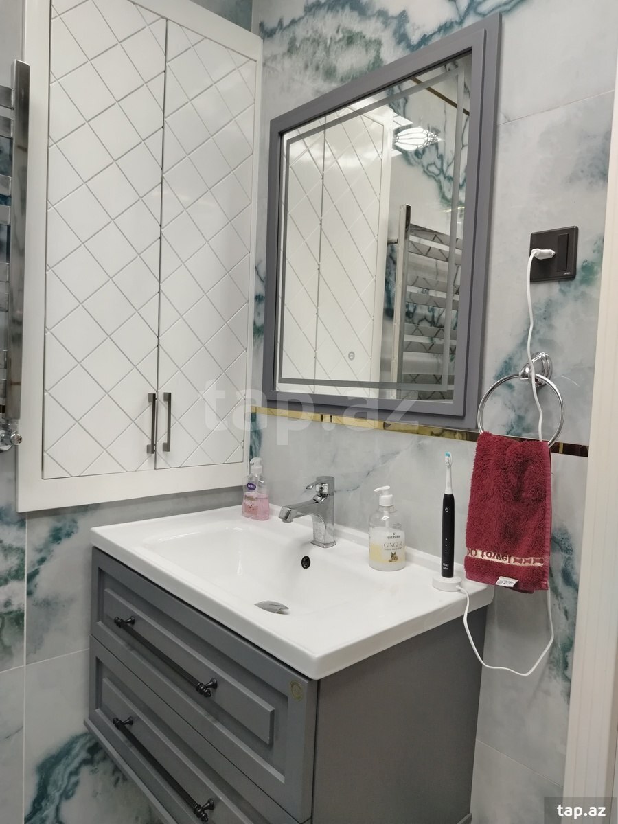 4-otaqlı yeni tikili kirayə verilir, Binəqədi r., 150 m² (25)